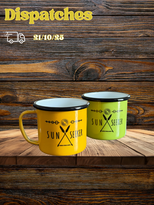 Vedec Enamel Mug - Sun Seeker