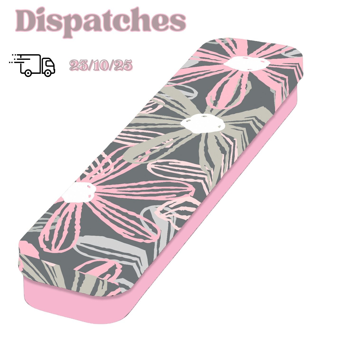 Portable Cutlery Set - Pink Blossom