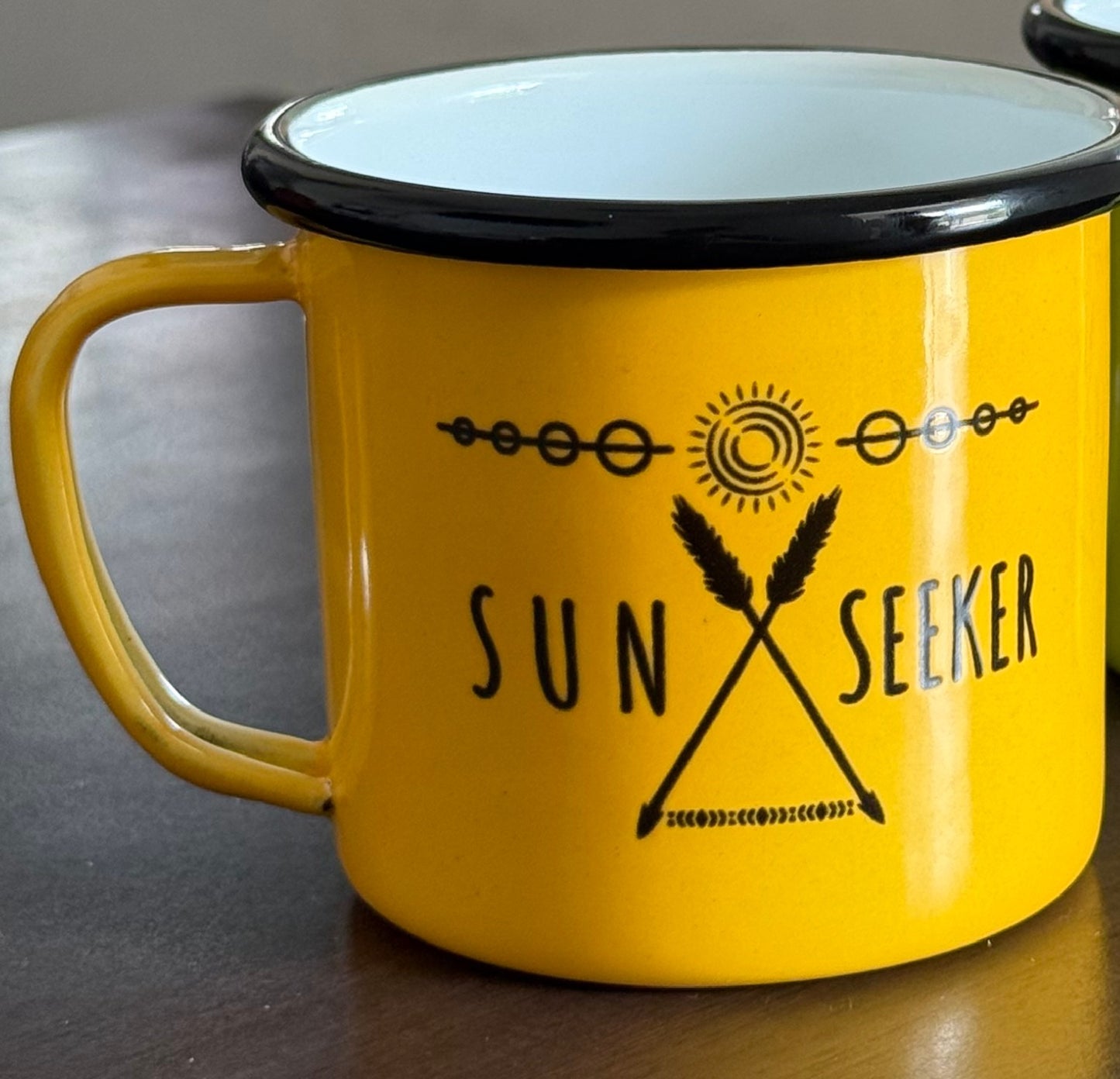Vedec Enamel Mug - Sun Seeker
