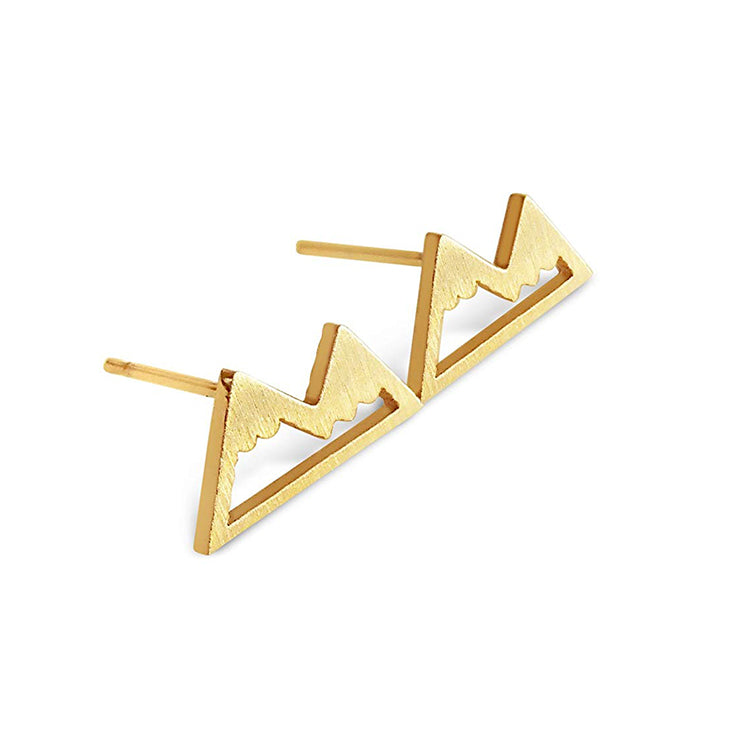 Mountain Peaks - Stud Earrings