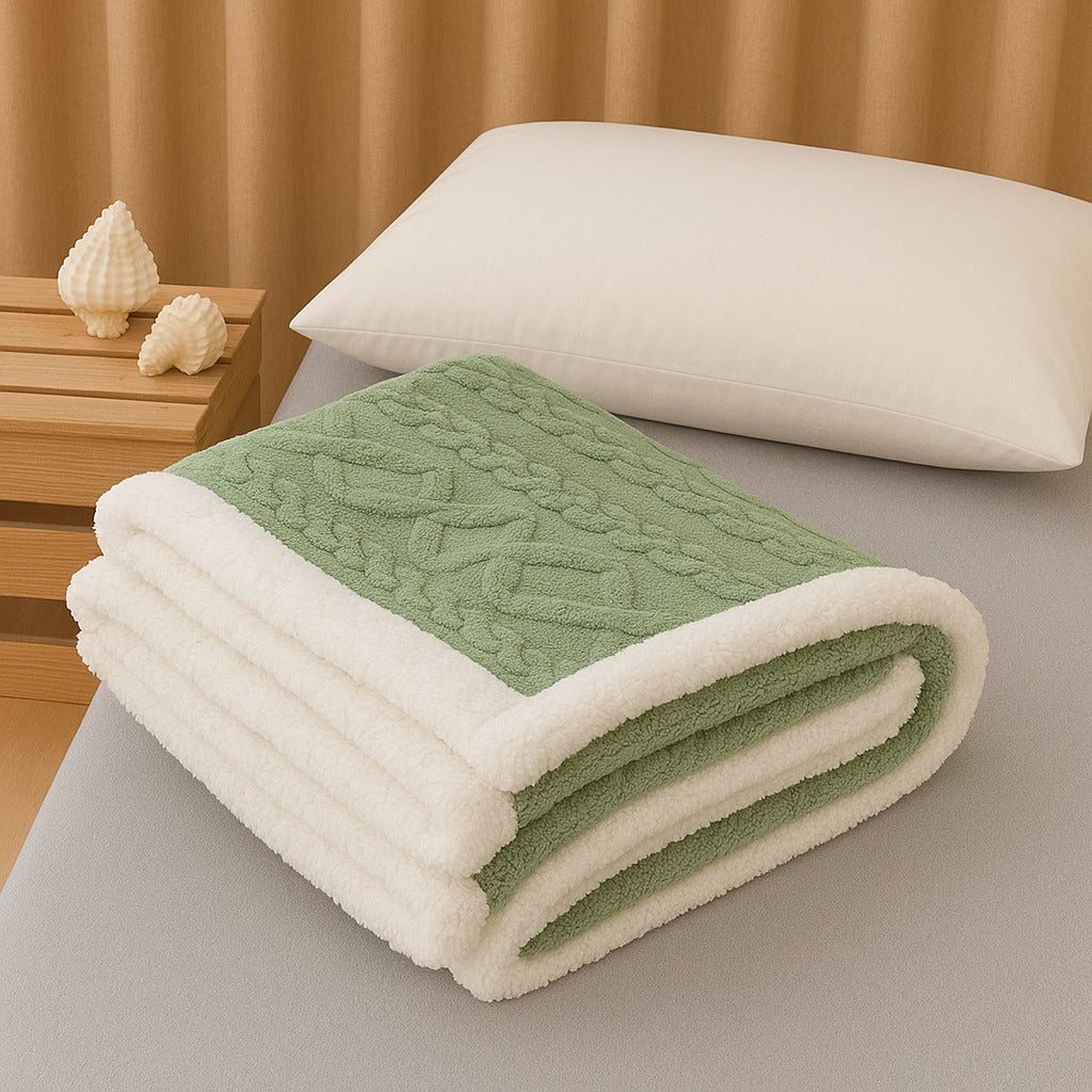 "Sherpa" Blanket - Travel size