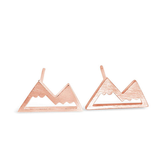 Mountain Peaks - Stud Earrings