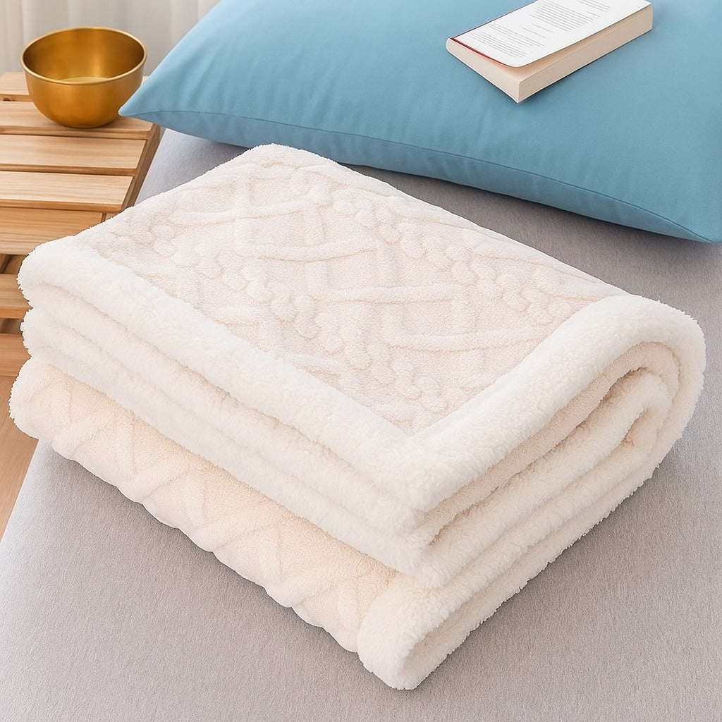 "Sherpa" Blanket - Travel size