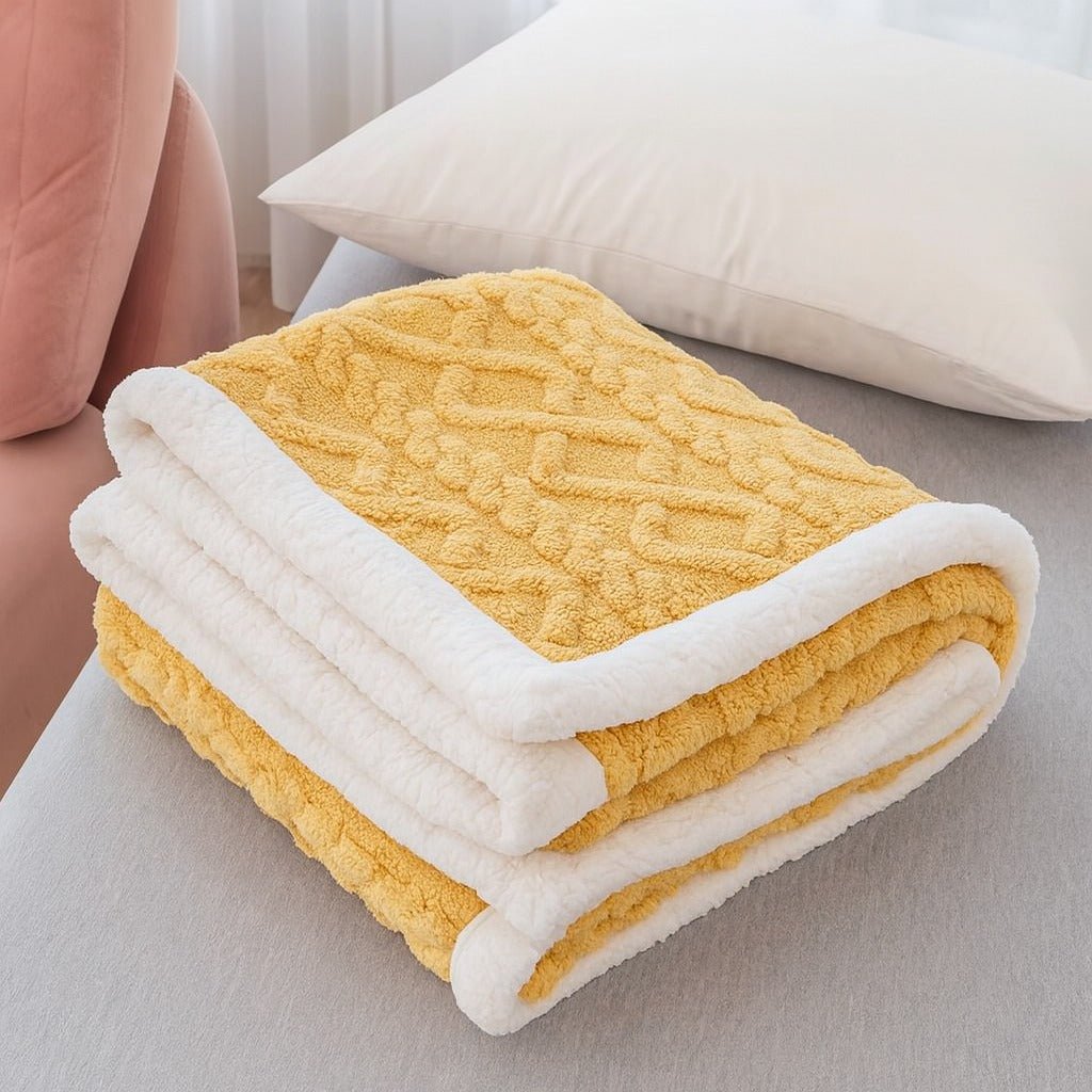 "Sherpa" Blanket - Travel size