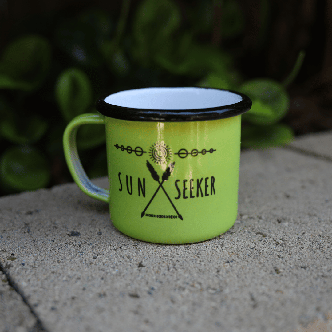 Vedec Enamel Mug - Sun Seeker