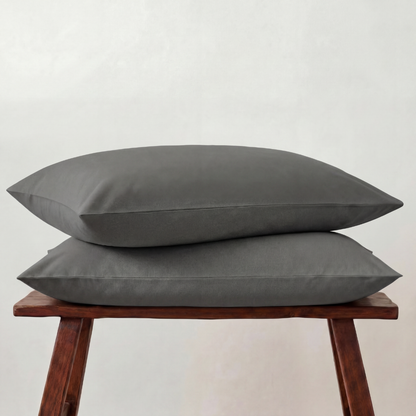 Cotton Sateen Pillowcases ~ Set of two