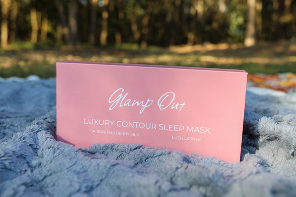 Mulberry Silk - 3D Eye Mask - Princess (Pale Pink)