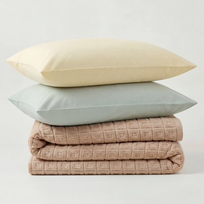 Shop The Set ~ Cotton Waffle Blanket (200 x 230)