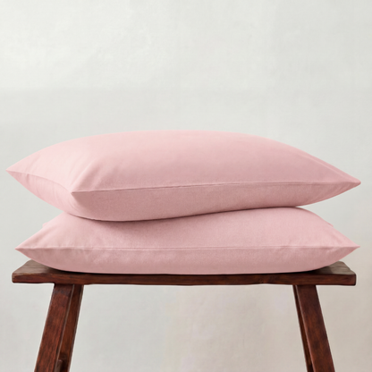 Cotton Sateen Pillowcases ~ Set of two