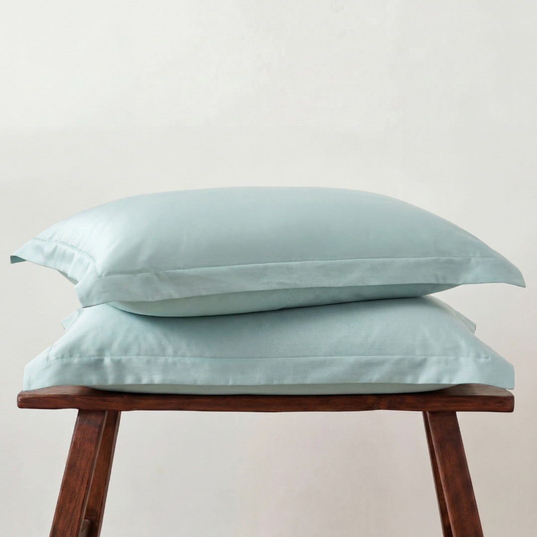 Cotton Sateen Pillowcases ~ Set of two