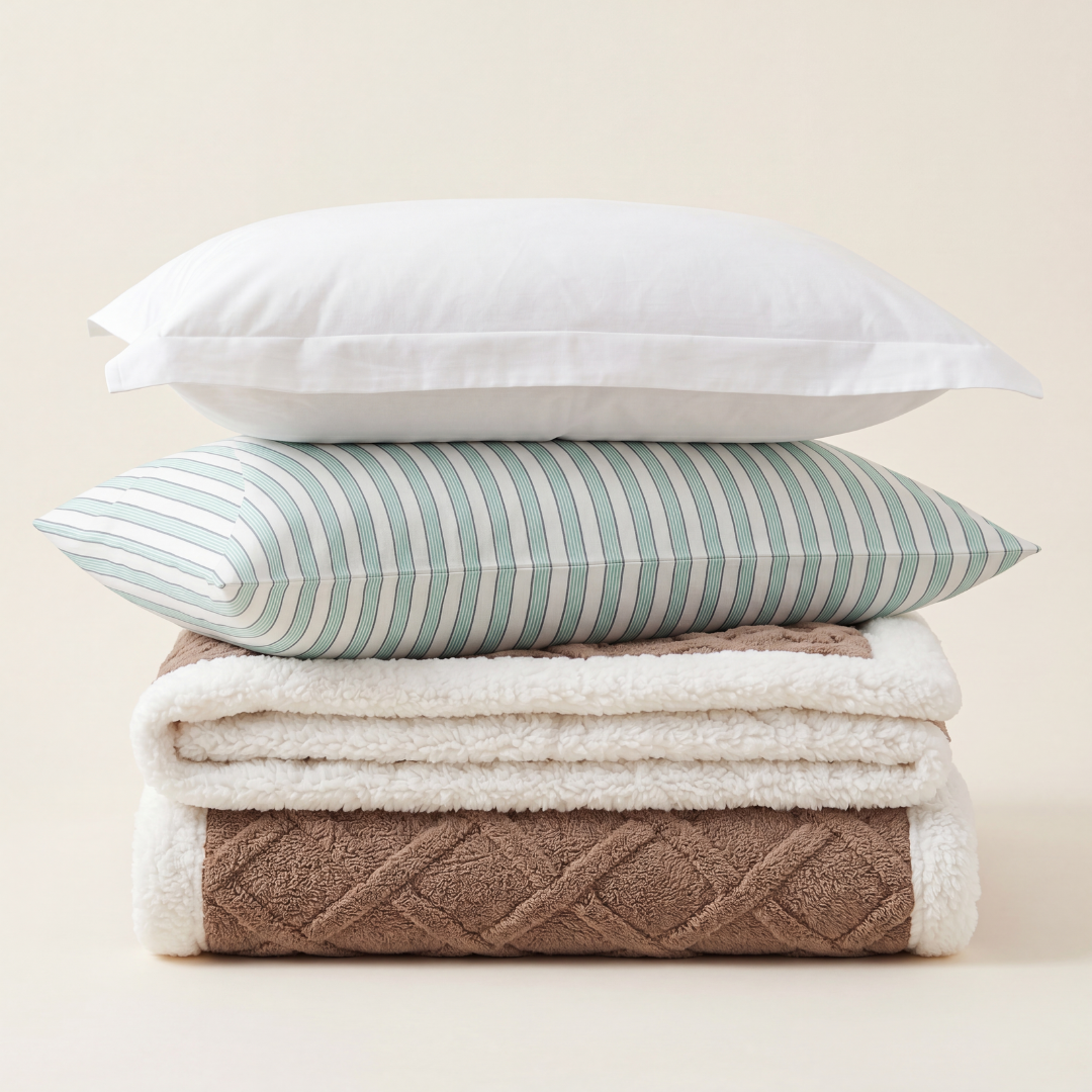 Shop The Set ~ Sherpa Blanket (200 x 230)