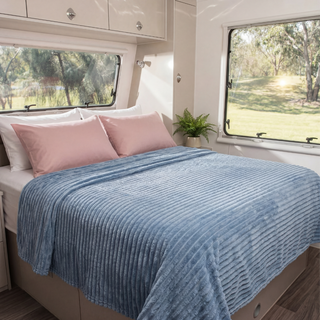 RippleLuxe Faux Cashmere Blanket
