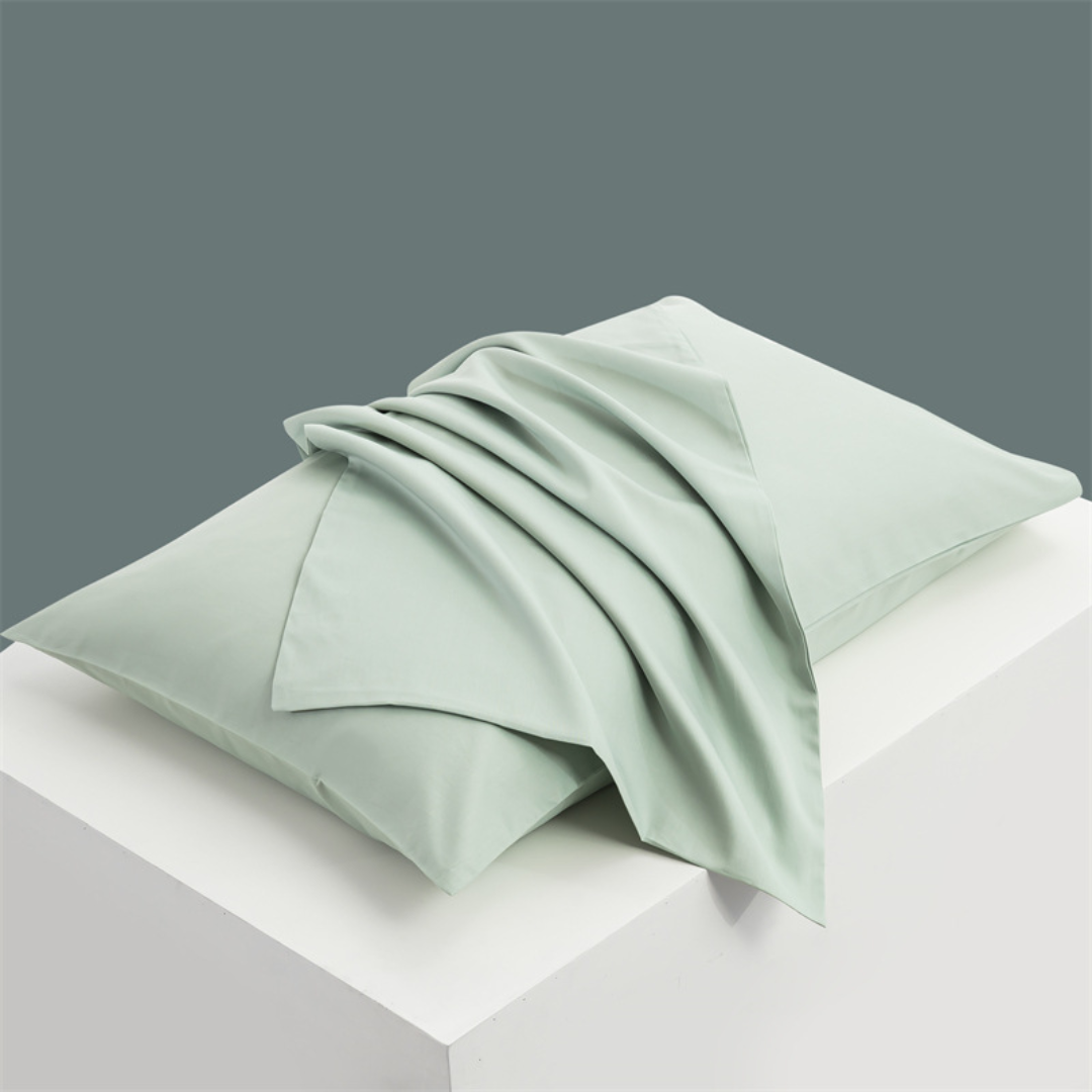 Cotton Sateen Pillowcases ~ Set of two