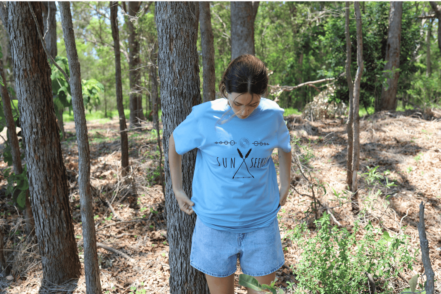 Sun Seeker Tee ~ Seafoam