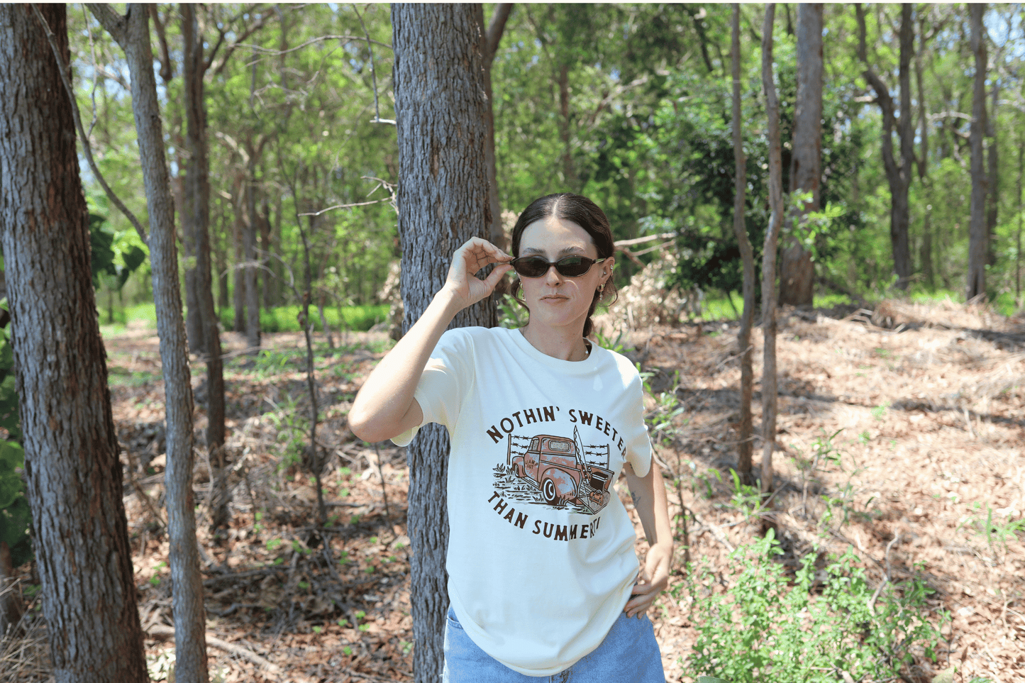 Nothn' Sweeter Than Summertime Tee ~ Butter