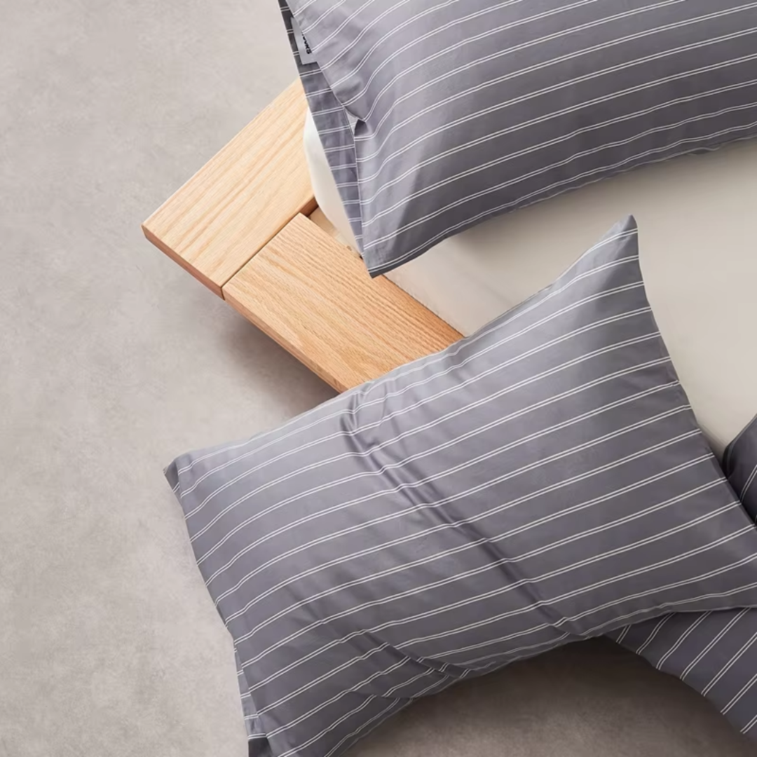 Cotton Sateen Pillowcases ~ Set of two