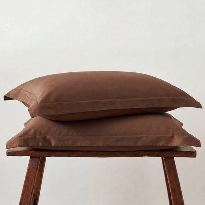 Cotton Sateen Pillowcases ~ Set of two