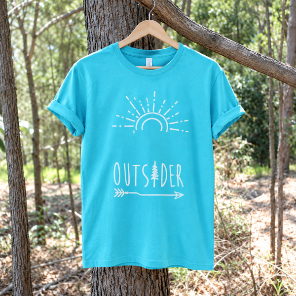 Outsider Tee ~ Topaz