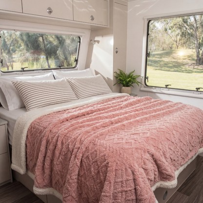 Shop The Set ~ Sherpa Blanket (200 x 230)