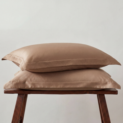 Cotton Sateen Pillowcases ~ Set of two