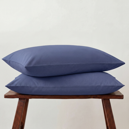 Cotton Sateen Pillowcases ~ Set of two