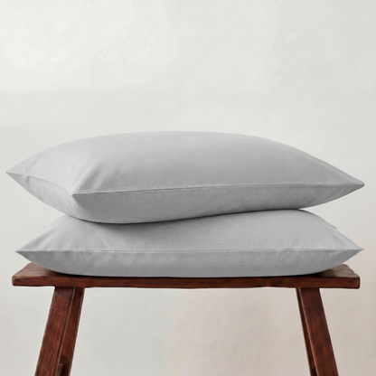 Cotton Sateen Pillowcases ~ Set of two