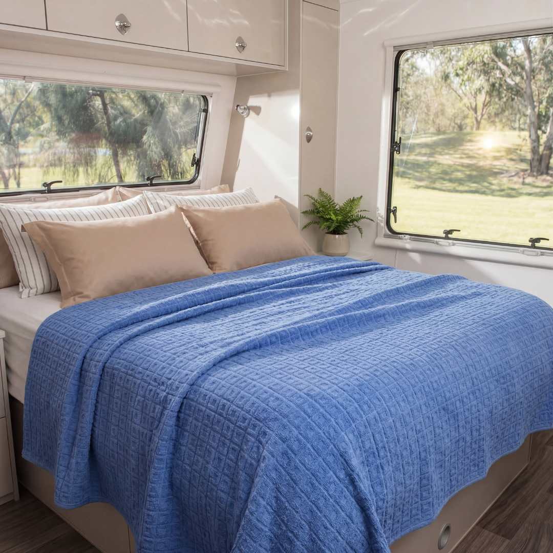 Waffle Cotton Summer Throw Blanket