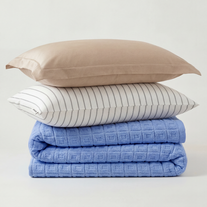 Shop The Set ~ Cotton Waffle Blanket (200 x 230)