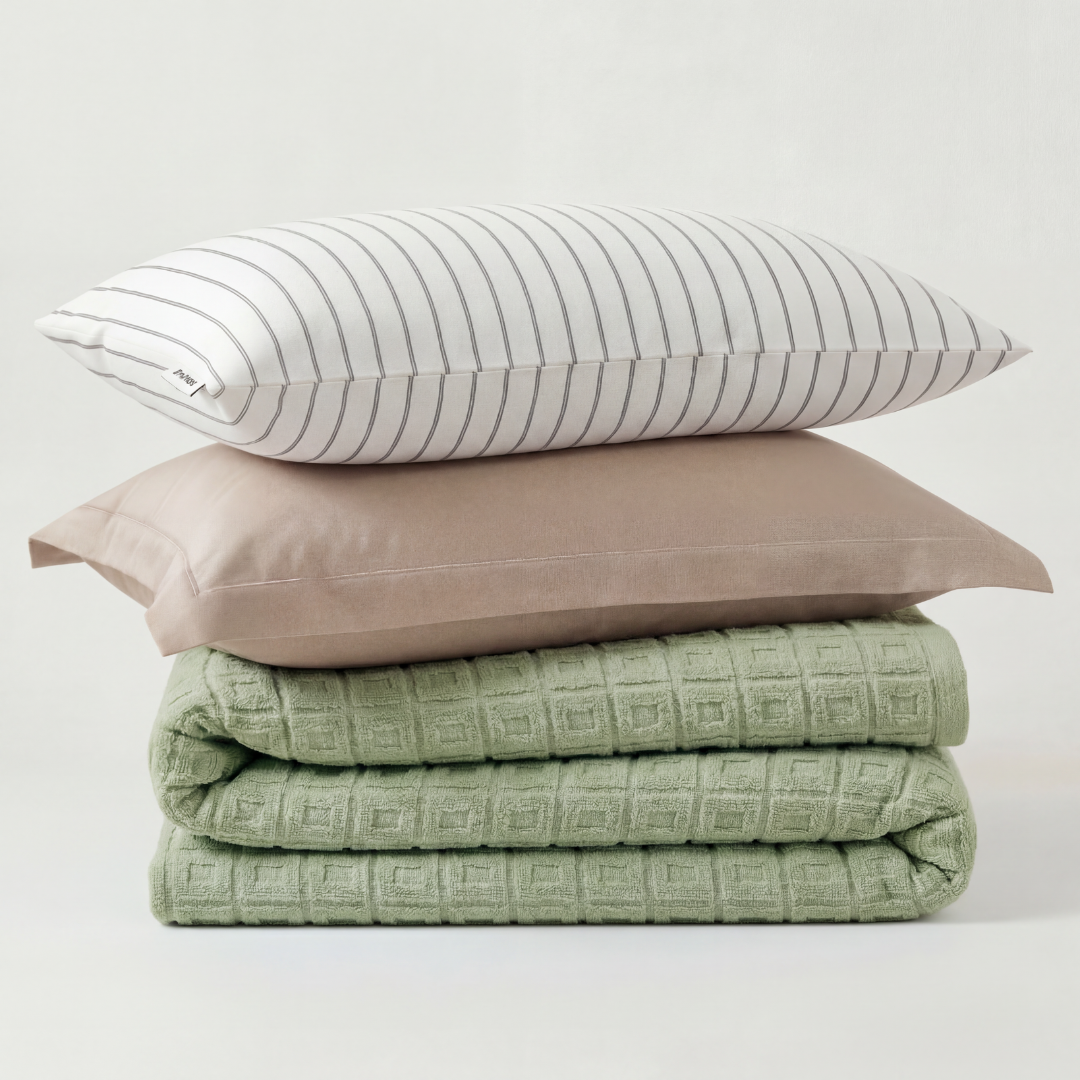 Shop The Set ~ Cotton Waffle Blanket (180 x 200)