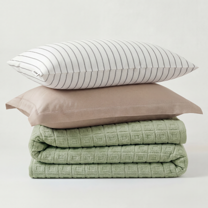 Shop The Set ~ Cotton Waffle Blanket (180 x 200)