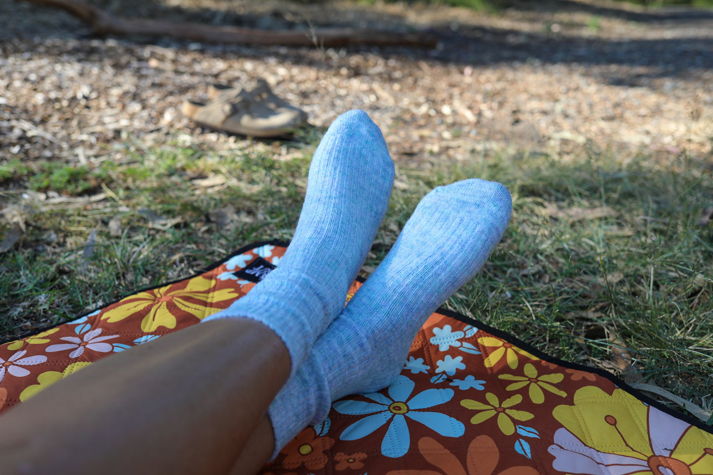 100% Wool & Cashmere Crew Socks