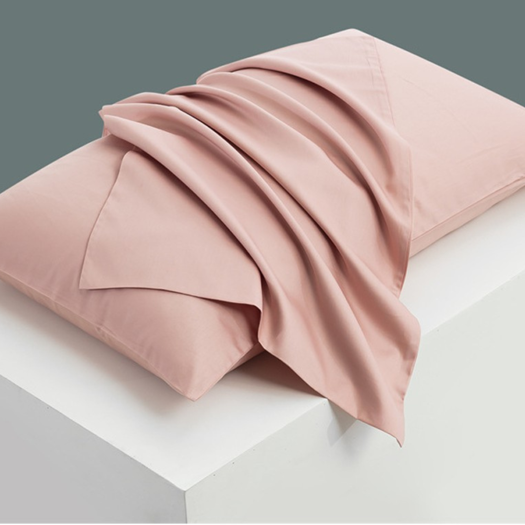 Cotton Sateen Pillowcases ~ Set of two