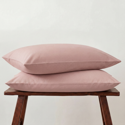Cotton Sateen Pillowcases ~ Set of two