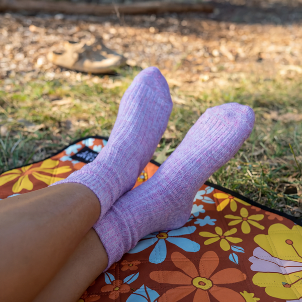 100% Wool & Cashmere Blend Socks