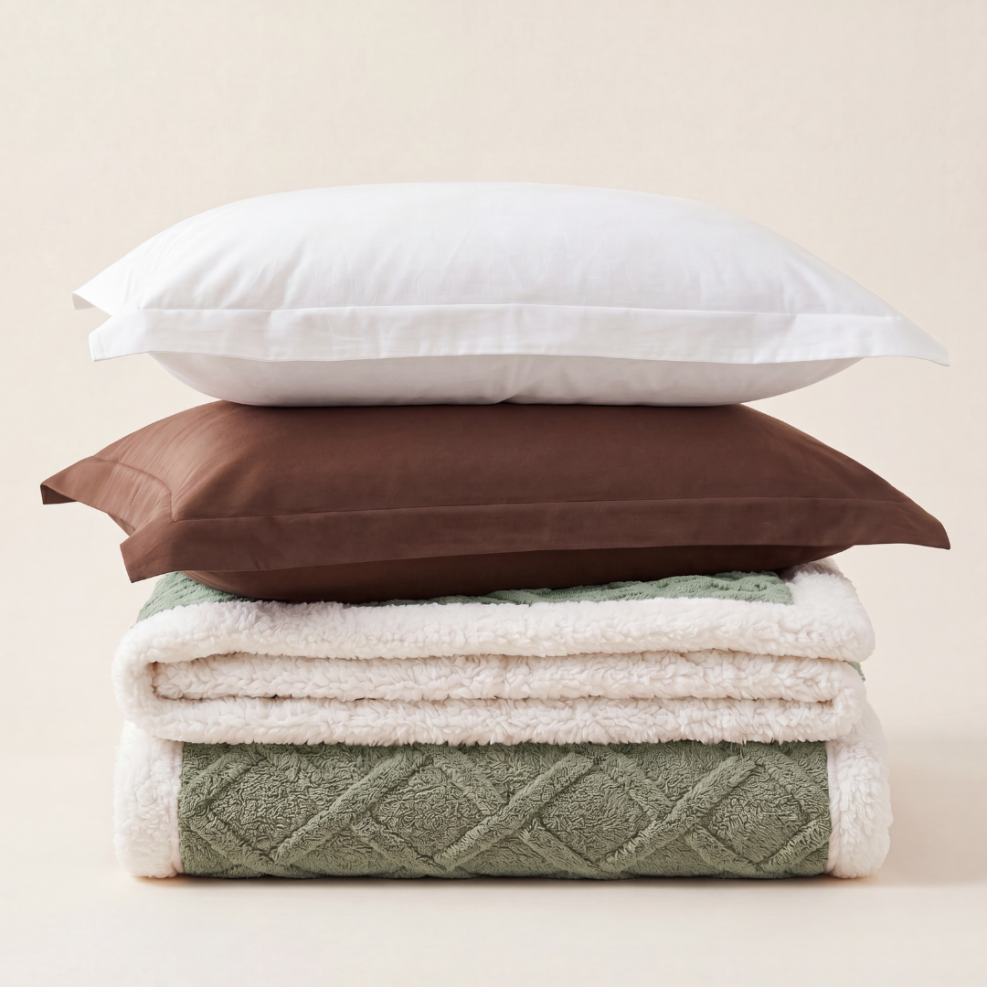Shop The Set ~ Sherpa Blanket (150 x 200)