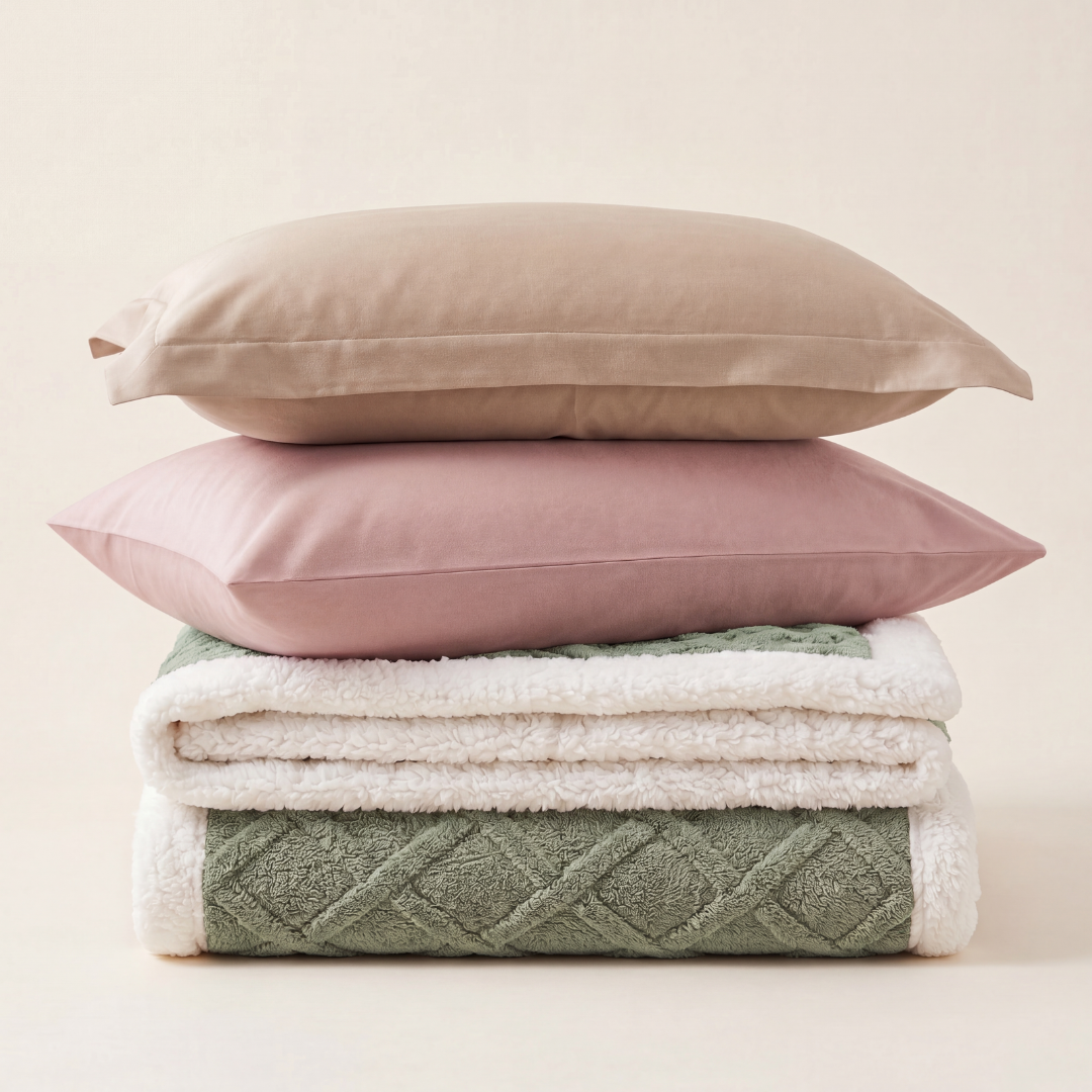 Shop The Set ~ Sherpa Blanket (200 x 230)