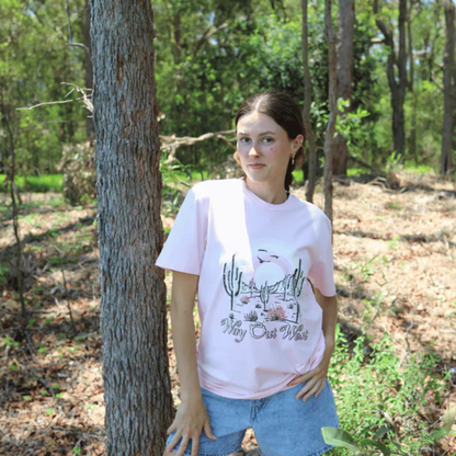 Way Out West Tee ~ Pink (Final Sale ~ Last Sizes)
