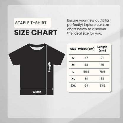 Outsider Tee ~ Topaz