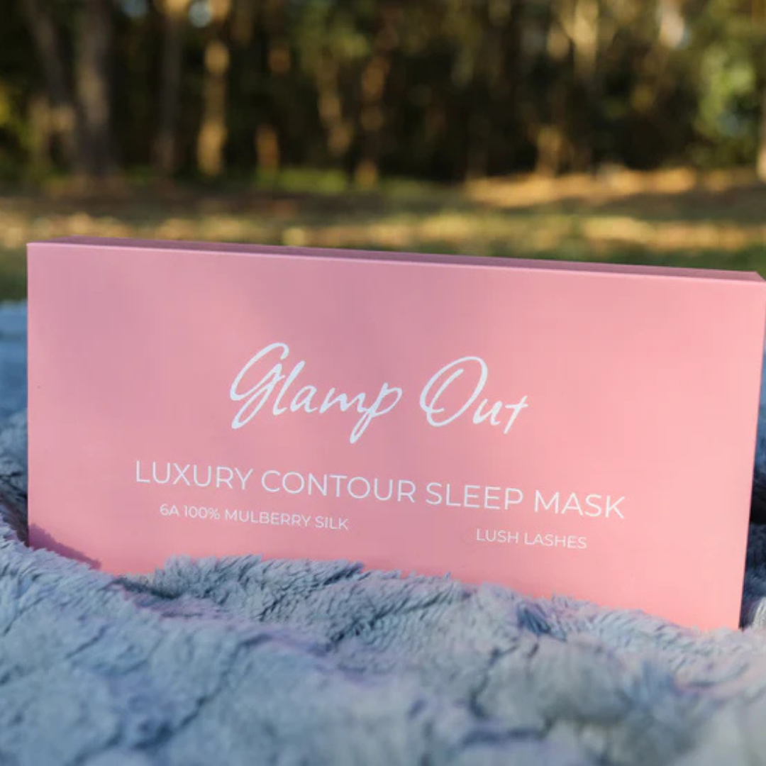 6A Mulberry Silk - 3D Eye Mask - Princess Pink