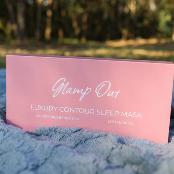 6A Mulberry Silk - 3D Eye Mask - Princess Pink