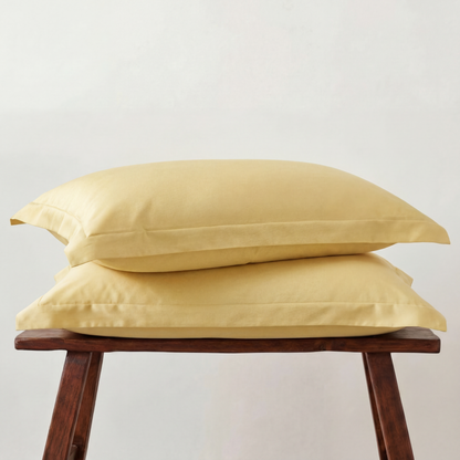 Cotton Sateen Pillowcases ~ Set of two