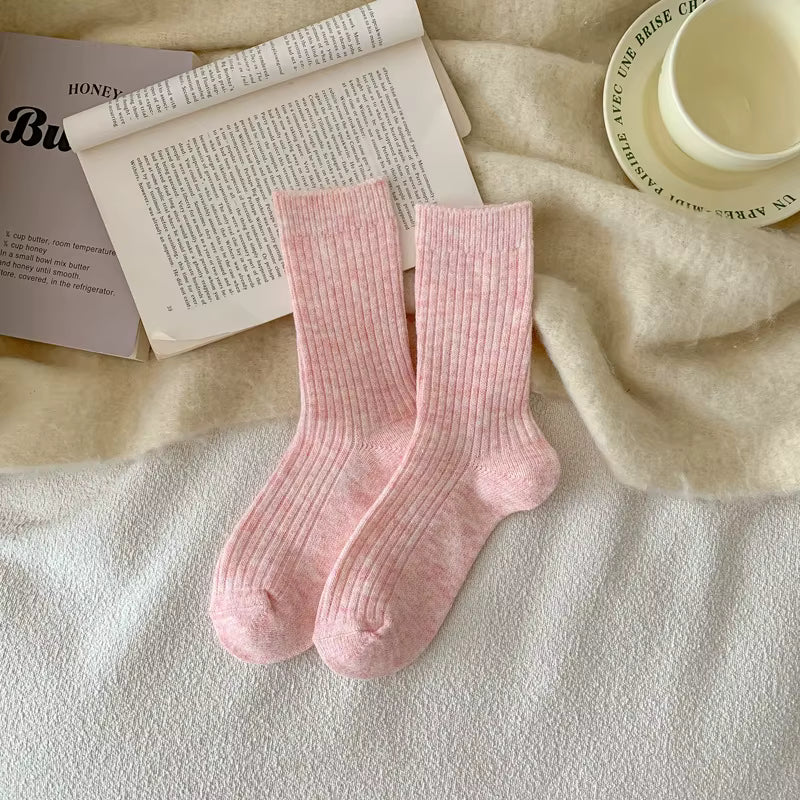 100% Wool & Cashmere Crew Socks