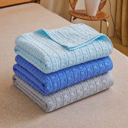 Waffle Cotton Summer Throw Blanket